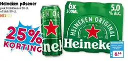 Boon`s Markt Heineken pilsener aanbieding