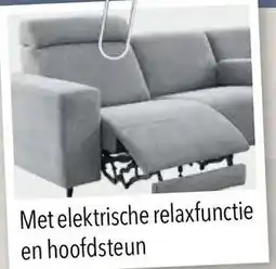 Pronto wonen Met elektrische relaxfunctie en hoofdsteun aanbieding