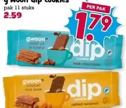 Boon`s Markt g'woon dip cookies aanbieding