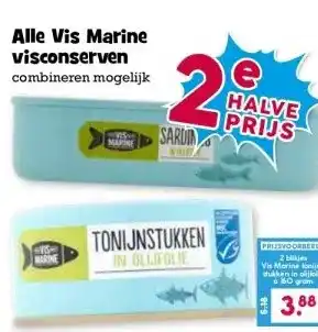 Boon`s Markt Alle Vis Marine visconserven aanbieding