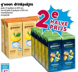 Boon`s Markt g'woon drinkpakjes aanbieding