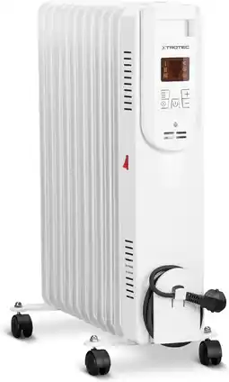 Bol.com TROTEC Elektrische radiator TRH 26 E bij-verwarming - oliegevulde radiator - Timer - 3 Standen aanbieding