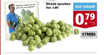 Hoogvliet Streek spruiten 500g aanbieding