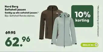 Pets Place Nord Berg Softshell jassen aanbieding