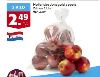 Hoogvliet Hollandse Jonagold appels aanbieding