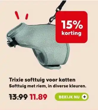 Pets Place Trixie softtuig voor katten aanbieding