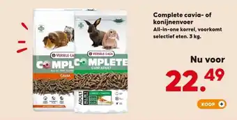 Pets Place Complete cavia- of konijnenvoer aanbieding