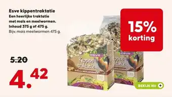 Pets Place Esve kippentraktatie aanbieding