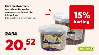 Pets Place Esve meelwormen. aanbieding