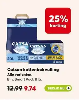 Pets Place Catsan kattenbakvulling aanbieding