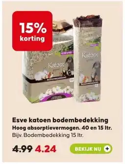 Pets Place Esve katoen bodembedekking aanbieding