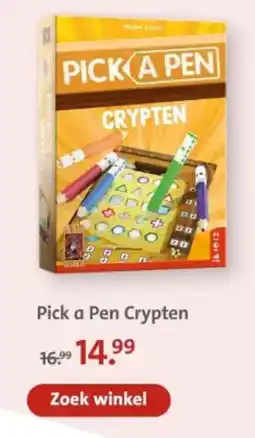 Bruna Pick a Pen Crypten aanbieding