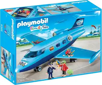 Bol.com Playmobil Family Fun - Vliegtuig Fun Park - 9366 aanbieding