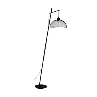 Praxis EGLO vloerlamp Pompeya zwart E14 aanbieding