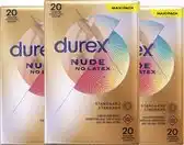 Bol.com Durex - Condooms - Nude - Latexvrij - 3x 20 stuks aanbieding