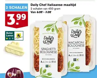 Hoogvliet Daily Chef Italiaanse maaltijd 450g aanbieding