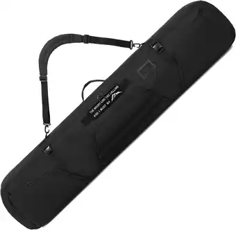 Amazon FRETHIND Reis-snowboardtas, 163 cm, gevoerde skitas voor skischoenen, skipak, ski-uitrusting aanbieding