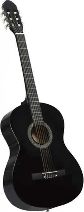 Bol.com vidaXL - Gitaar - klassiek - beginner - 4/4 - 39 - lindenhout - zwart aanbieding