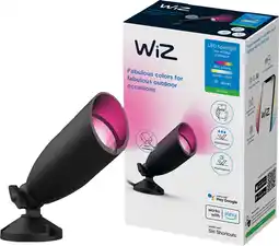 Coolblue WiZ Grondspot voor buiten - Wit en Gekleurd Licht - uitbreiding - Zwart aanbieding