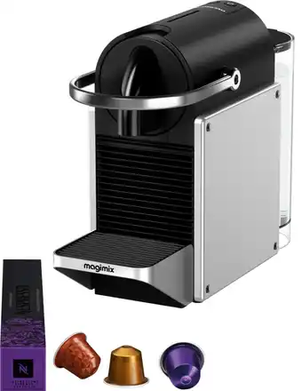 Coolblue Magimix Nespresso Pixie Metaalgrijs aanbieding