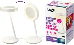 Coolblue WiZ smart bureaulamp - alle tinten wit licht aanbieding