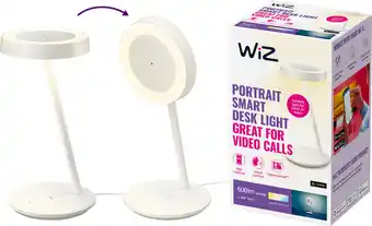 Coolblue WiZ smart bureaulamp - alle tinten wit licht aanbieding