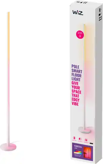 Coolblue WiZ smart vloerlamp Pole - Gekleurd en wit licht aanbieding