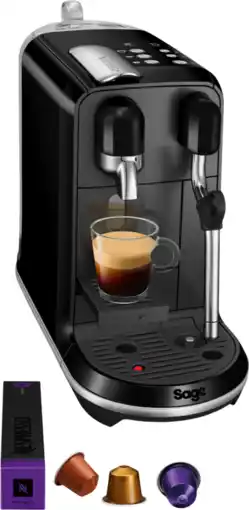 Coolblue Sage Nespresso Creatista Uno SNE500BKS aanbieding