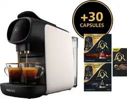 Coolblue Philips L'OR Barista Sublime LM9012/03 Wit met 30 capsules aanbieding