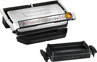 Coolblue Tefal OptiGrill XL GC724D + Snacking & Baking accessoire aanbieding