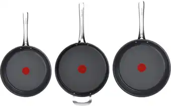 Coolblue Tefal Cook Prima by Jamie Oliver Koekenpannenset 24 + 28 cm + Hapjespan 26 cm aanbieding