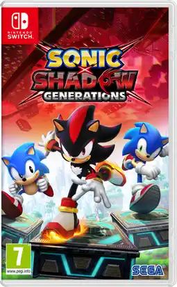 Coolblue Sonic X Shadow Generations Nintendo Switch aanbieding