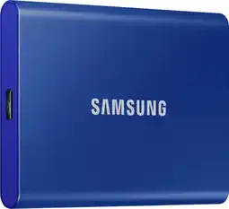 Coolblue Samsung T7 SSD 1TB Blauw aanbieding