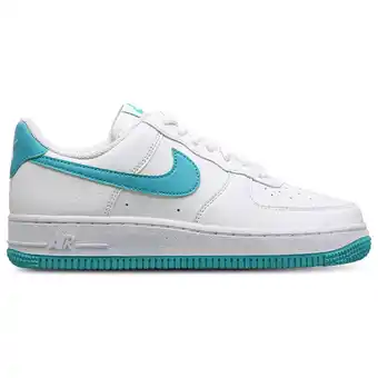 Foot Locker Nike Air Force Dames Schoenen - Wit - Maat: 37.5 - Leer, Textil - Foot Locker aanbieding