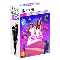 MediaMarkt Koch Software Let's Sing 2025 + 2 Microphones - International Edition Playstation 5 aanbieding