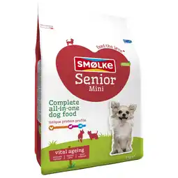 Pets Place Smolke Senior Mini Kip&Lam&Vis - Hondenvoer aanbieding