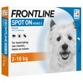 Pets Place Frontline Spot On 1 Small Hond Small - Anti vlooien en tekenmiddel aanbieding