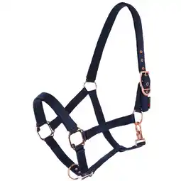 Zooplus Covalliero halster Classy Navy Gr. Cob voor paarden aanbieding