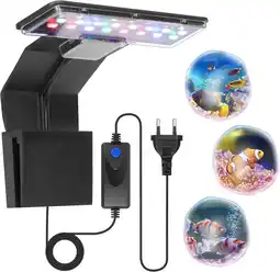 Amazon Adiwo aquarium waterplantlamp - drietraps kleurwisselend model - (zwarte Europese norm) aanbieding