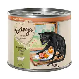 Zooplus 20% korting op Feringa blikjes 12 x 200g - Selected Recipe Rozemarijn Lamskotelet 12 x 200 g aanbieding