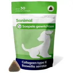 Pets Place Sanimal Soepele Gewrichten - Supplement - Gewrichten - Spieren - 90 g 30 stuks aanbieding