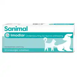 Pets Place Sanimal Imodiar - Supplement - Spijsvertering - 10 tab aanbieding