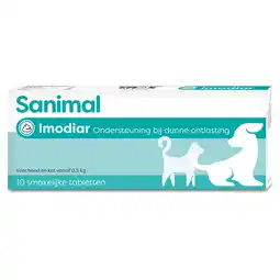 Pets Place Sanimal Imodiar - Supplement - Spijsvertering - 10 tab aanbieding