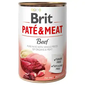 Pets Place Brit Blik Paté & Meat 400 g - Hondenvoer aanbieding