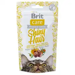 Pets Place Brit Care Cat Snack Shiny Hair - Kattensnack - Zalm 50 g aanbieding