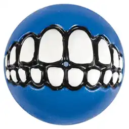 Pets Place Rogz Grinz Treat Ball Medium - Hondenspeelgoed - Blauw M aanbieding