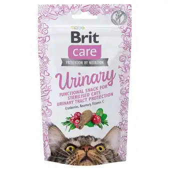 Pets Place Brit Care Cat Snack Urinary - Kattensnack - Kalkoen 50 g aanbieding