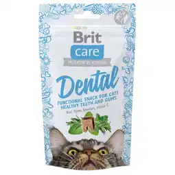 Pets Place Brit Care Cat Snack Dental - Kattensnack - Kalkoen 50 g aanbieding