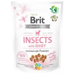 Pets Place Brit Dog Crunchy Cracker Puppy - Hondensnacks - Insecten Probiotica 200 g aanbieding