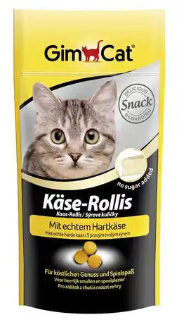 Pets Place Gimcat Kaas-Rollis - Kattensnack - 40 g aanbieding